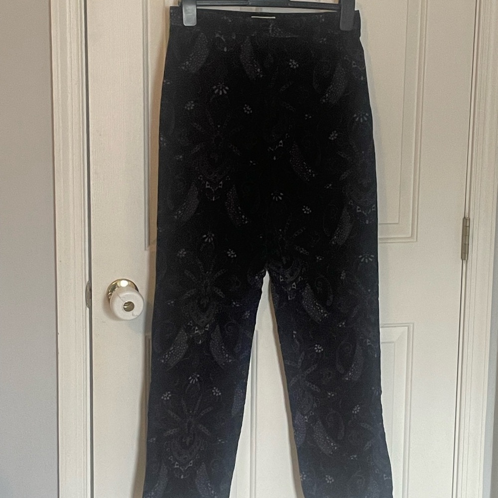 St. John's Bay Vintage Paisley Pants Size 10